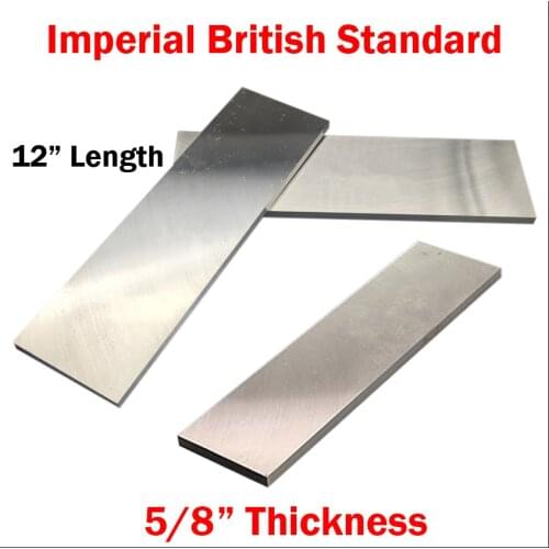 5/8*4*12" 5/8 Inch Thick Imperial British Standard HSS Rectangle Boring Bar Fly Cutter Cutting Lathe Tool Bit