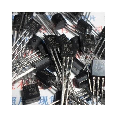 50PCS/lot MPSA14 A14 TO-92 Transistor Darlington tube New Original