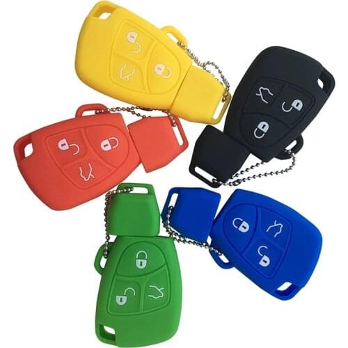 10/30/50pcs Silicone Car Key Cover CaseFor Mercedes For Benz E ML W211 W203 CLK C180 E200 AMG C E S Class B CL Key Box Case