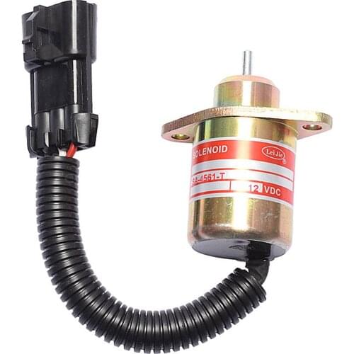 Parts for Kubota SA-4561-T 1503ES-12A5UC9S 29-70167-00 Excavator with flameout solenoid valve switch and fuel stop valve