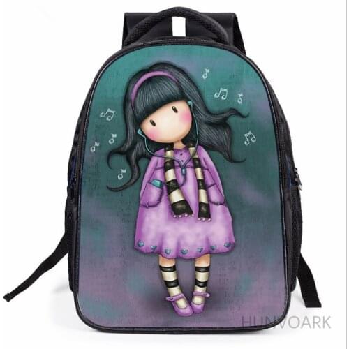 16 Inch Children School Bags Cartoon girl Backpacks For Boys Girls Bag Students Birthdays Gifts