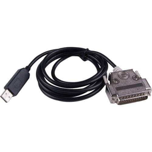 USB to DB25 FTDI Chip Serial Adapter Printer Programming Cable for Epson U375 Barcode Scanner