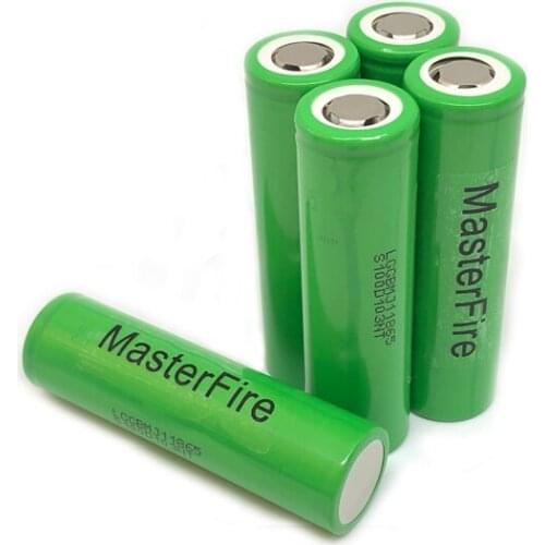 Wholesale MaterFire Original INR18650MJ1 3350mah 18650 3.7V Rechargeable Li-ion Battery MJ1 18650 3500mah Lithium Batteries Cell