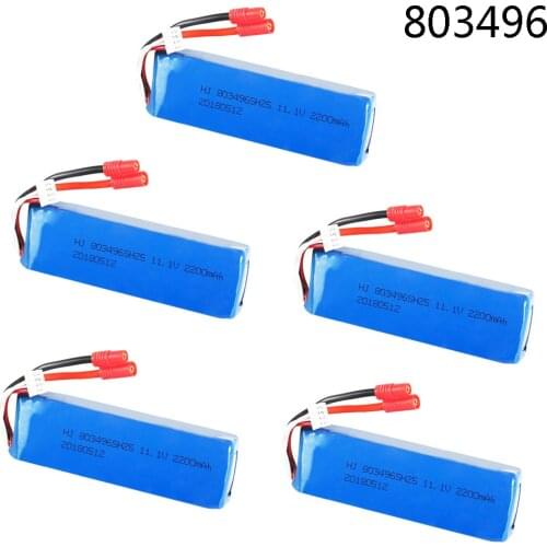 803496 11.1V 2200mAh Lipo Battery banana Plug For BAYANGTOYS X16 x21 x22 RC Quadcopter Camera Drone Parts 11.1 V Battery for X16