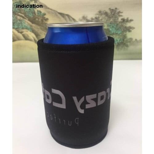 200pcs/lot Neoprene Stubby Holders Ice Coolers Insulated Beer Can Cooler Bottle Cover Cooler For Wine Beer Food Resturant