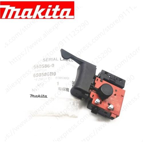 Switch For Makita 6411 6412 6413 HP1630 HP1631 MT815 MT814 M8100B HP1631K 650586-0