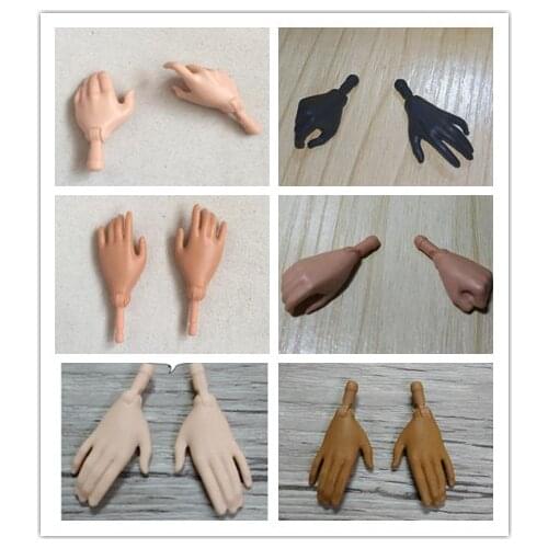 Hands for Joints Babi Doll Collection Original Hands for Heroine Doll Replace Hands DIY Toys Doll Accessories