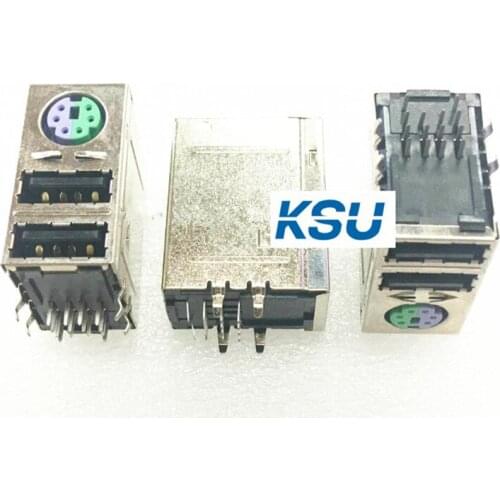 High Quality Audio Port +USB ports hole interface socket 2ports USB motherboard socket KB hole +USB connector