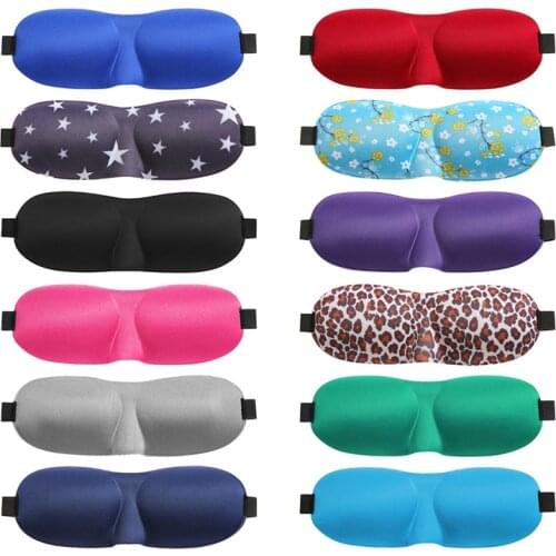 1PC Soft 3D Sleep Mask Memory Foam Sleeping Eye Mask Eyeshade Cover Shade Eye Patch Women Men Portable Blindfold Travel Eyepatch