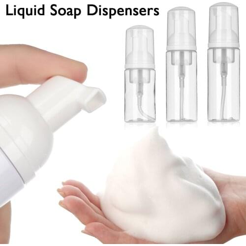 1pcs 30/50/80ml Plastic Foam Pump Bottle Empty Face Eyelashes Cosmetic Bottle Cleaner Soap Dispenser Foam Bottle