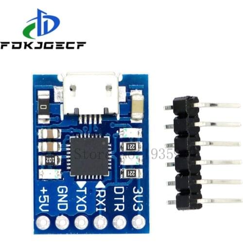 10pcs CP2102 MICRO USB to UART TTL Module 6Pin Serial Converter UART STC Replace FT232