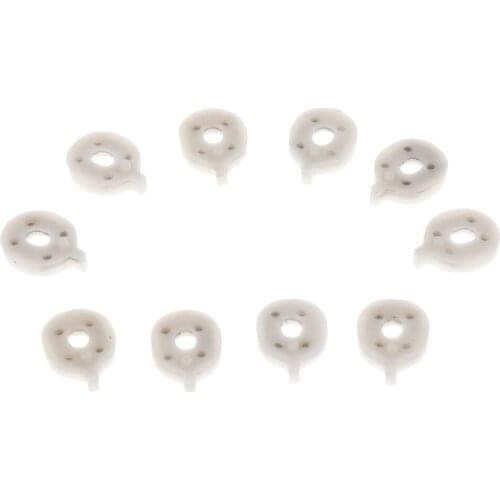 Tooyful Durable 10 Pieces ABS Saxophone Alto Horn Spring Holders DIY Woodwind Instrument Accessory