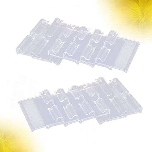 30PCS Sign Label Holder Wire Shelf Retail Price Tag Label Merchandise Sign Display Holder Stand