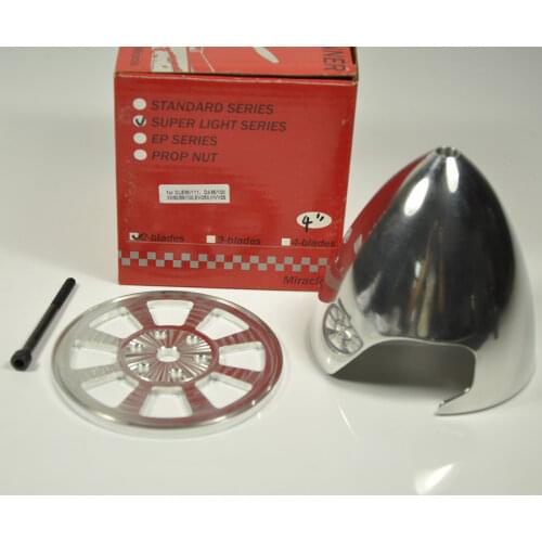 4" 101.6mm RC Aluminum Spinner Specially Drilled For DLE DLE85/111 DA100/DA85 Engine Fixed Wing RC Airplane Accessories