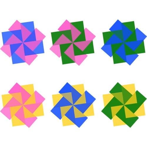 6Colors 30*20cm Photography Light Color Filters Set Transparent Light Gel Sheet for Studio Photography Portrait Video Shooting