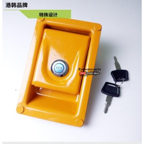 Excavator Accessories Side door lock side door lock side cover lock hydraulic pump door lock for HITACHI ZAX