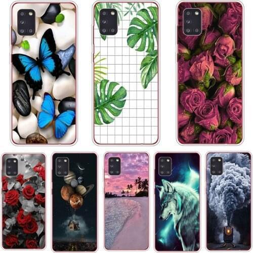 For Samsung Galaxy A31 Case Silicon Back Cover Phone Case For Samsung A315 A 31 Soft Case bumper coque
