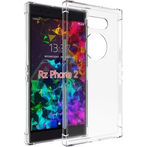For Razer Phone 2 New Ultra Thin Transparent GEL TPU Case Clear Cover Skin