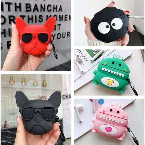 Fundas For Xiaomi mi Air 2 / Airdots Pro 2 case cute cartoon dog/Dragon /ball silicon headphone Case For xiaomi mi Air 2s Cover