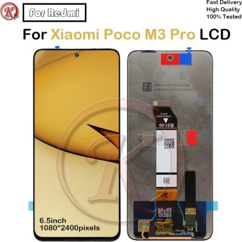 For Xiaomi Poco M3 Pro LCD Display Touch Panel Screen Digitizer Assembly For Xiaomi Poco M3 Pro 4G 5G Pantalla