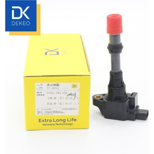DEKEO Ignition Coils For Honda Fit(GD 2003-2008) City EVERUS S1 CM11-109