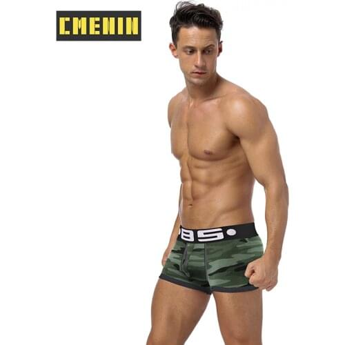 Innerwear BS Cotton Letter Low waist Sexy Men Underwear Boxer Shorts Fashion Boxer For Men Mens Boxershorts Underware Boxers