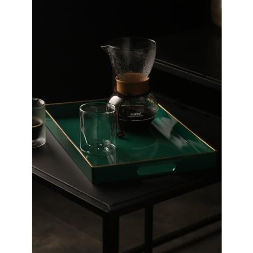 Phnom Penh Tea Set Tray Home Jewelry Storage Tray Home Decoration Tea Tray Snack Plate