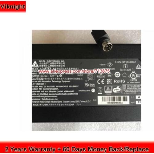 Genuine DELTA ADP-150AR B 54V 2.78A 150W Charger 6Pin AC Adapter Power Supply
