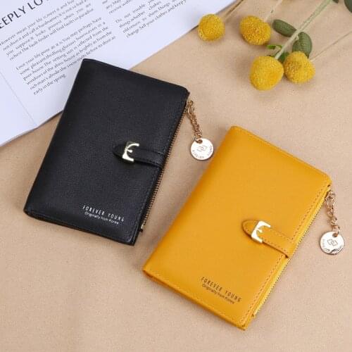Luxury PU Leather Women Short Wallet Many Departments Female Small Clutch Lady Money Coin Card Holders Purse Girl Purse New 9047