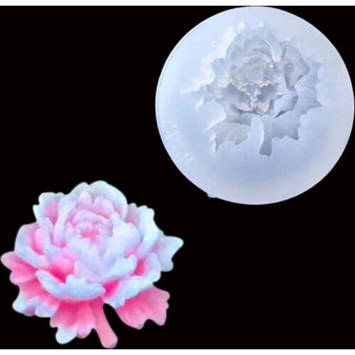 Rose flowers Silicone Pendant DIY Mold Pendant Jewelry Making Tool Resin Accessories Home Crafts resin molds for jewelry