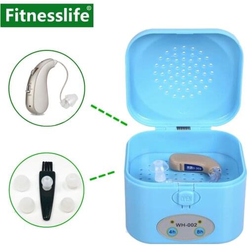 Hearing Aid Dryer Headphone Dehumidifier Amplifier Drying Box Case Accessories Timing Timer Seting Electric USB Moisture Proof