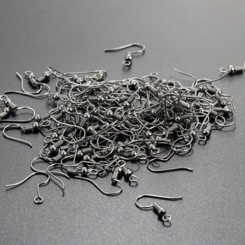 Findings Earring Hook 100PCS Earring Clasps Earring Retainers Hooks Hardware DIY Jewelry Making