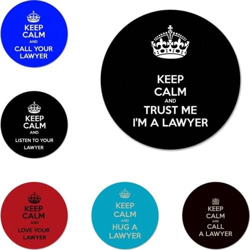 Keep Calm and Call Your Lawyer Icons Pins Badge Decoration Brooches Metal Badges For Backpack Decoration