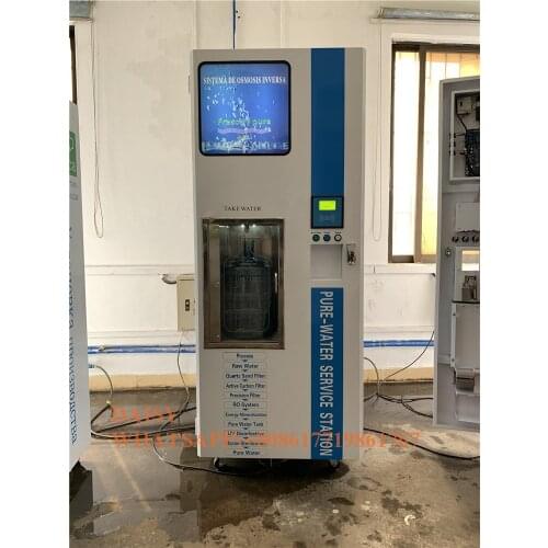 200GPD commercial coin operated bottle water vending machine philippines