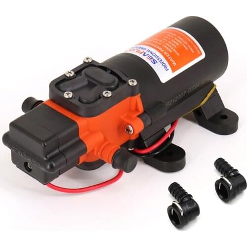 40PSI 12V Marine Water Pump Diaphragm Self Priming Pump Boat Accessories Showers Toilets Water Transfer Motor for RV Caravan