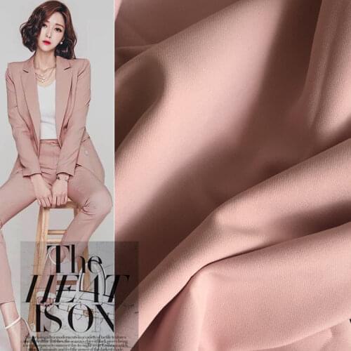 150cmx50cm Spring and Autumn Thickening High Elasticity Suit Brother Grain Fabric DIY Clothing Design Tooling Skirt Pants Fabric