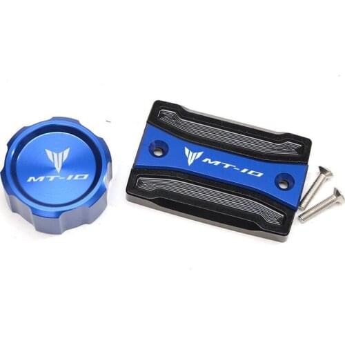 For Yamaha MT10 MT 10 MT-10 2015-2021 2019 Motorcycles Accessories Front & Rear brake Fluid Cylinder Master Reservoir Cover Cap
