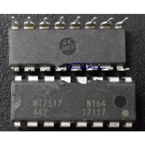 Free shipping WT7517-N164 DIP-16 NEW