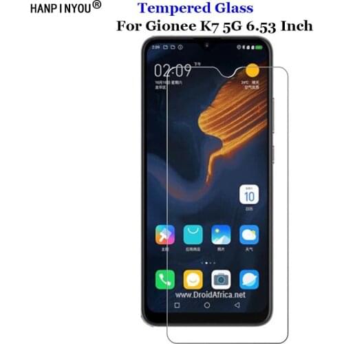 For Gionee K7 5G 6.53" Clear Tempered Glass 9H 2.5D Premium Screen Protector Protection Film