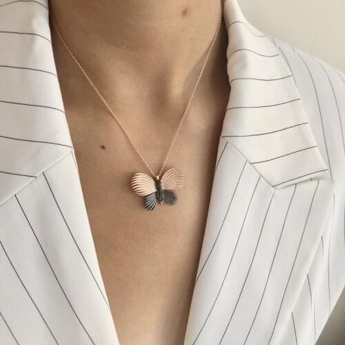 Gothic 925 Sterling Silver Necklace Women Girls Gift Jewelry Accessories Fashion Handmade Elegant Chain