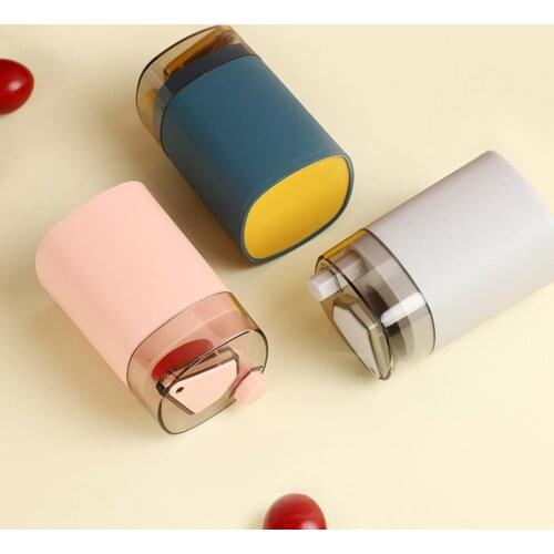 Toothpick Box Automatic Non-slip PP Table Toothpick Box for Kitchen