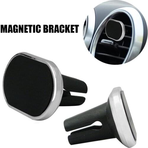 Magnetic Phone Holder Universal For Phone In Car GPS Air Vent Mount Magnet Cell Phone Oval Stand Holder Support for 5G Phone