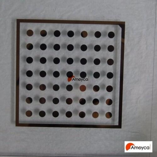 Machine vision calibration target ,OpenCV,Halcon, Correct lens distortions,calibration plate 7X7 dot diameter 2mm