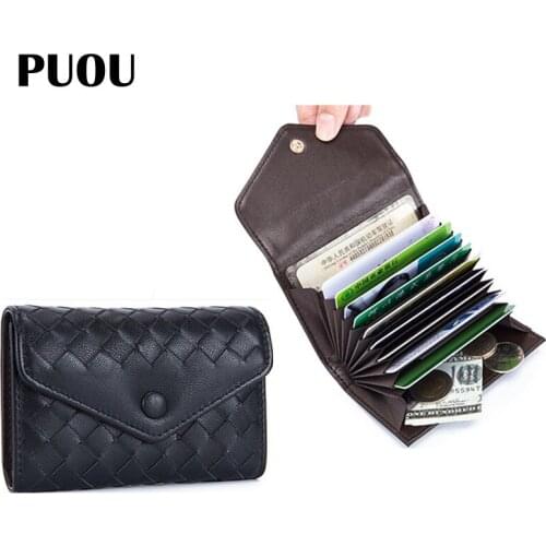 Мужские кошельки с зажимом для денег Puou China At AliExpress