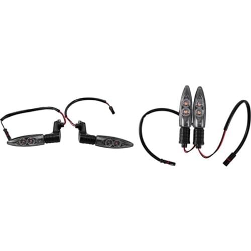 Motorcycle LED Turn Signal Light Smoke Lens Side Indicator for BMW S1000R S1000RR S1000XR R1200GS R1200RS