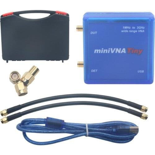 VNA 1M-3GHz Vector Network Analyzer Kit miniVNA Tiny VHF/UHF/RFID RF Antenna Analyzer VNA Signal Generator SWR/S