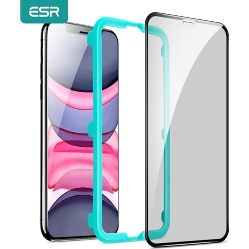 ESR Tempered Glass for iPhone 11 Pro Max XR X XS MAX 8 7 Plus Screen Protector Anti-Spy Glass Anti Glare Glass Privacy Film