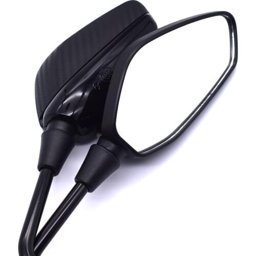 10mm universal motorcycle accessories side mirror rearview mirror For Yamaha MT-07 MT-09 MT-03 For kawasaki Z750 Z800 900 Z1000