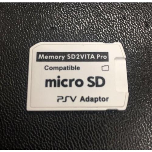 10pcs/lot V5.0 sd2vita for psvita psv 1000 2000 memory game card to tf sd card slot adapter made in china