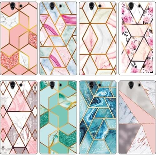 Case for Sony Xperia Z L36H L36I C6603 C6602 Cases Cover Marble Silicon Shells for Sony Xperia Z L36H L36I Soft Fundas Bumper